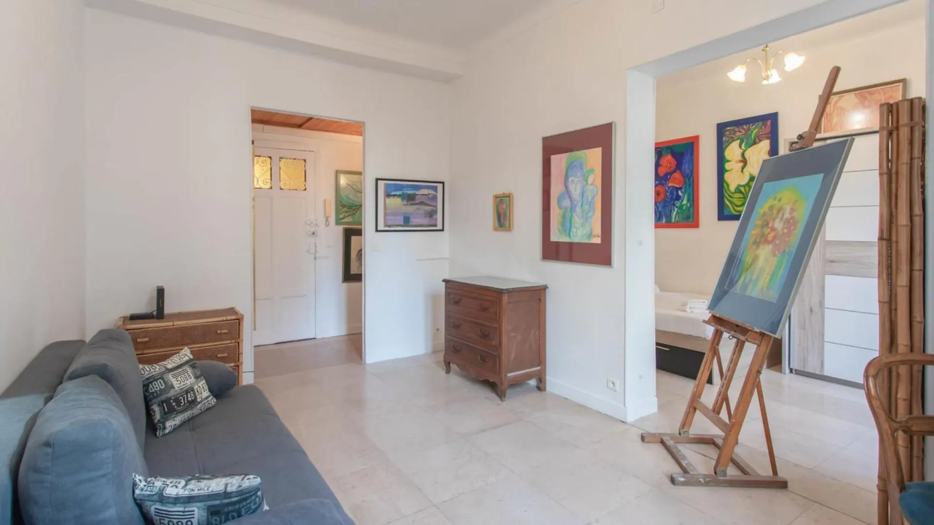 La Porte Bleue Furnished Flat Apartment Nice